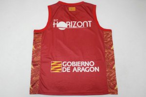 Casademont Zaragoza 2022-23 Red Basketball Jersey